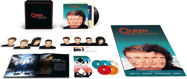 Queen [5 CD +LP +Blu-ray +DVD] The Miracle [2022]