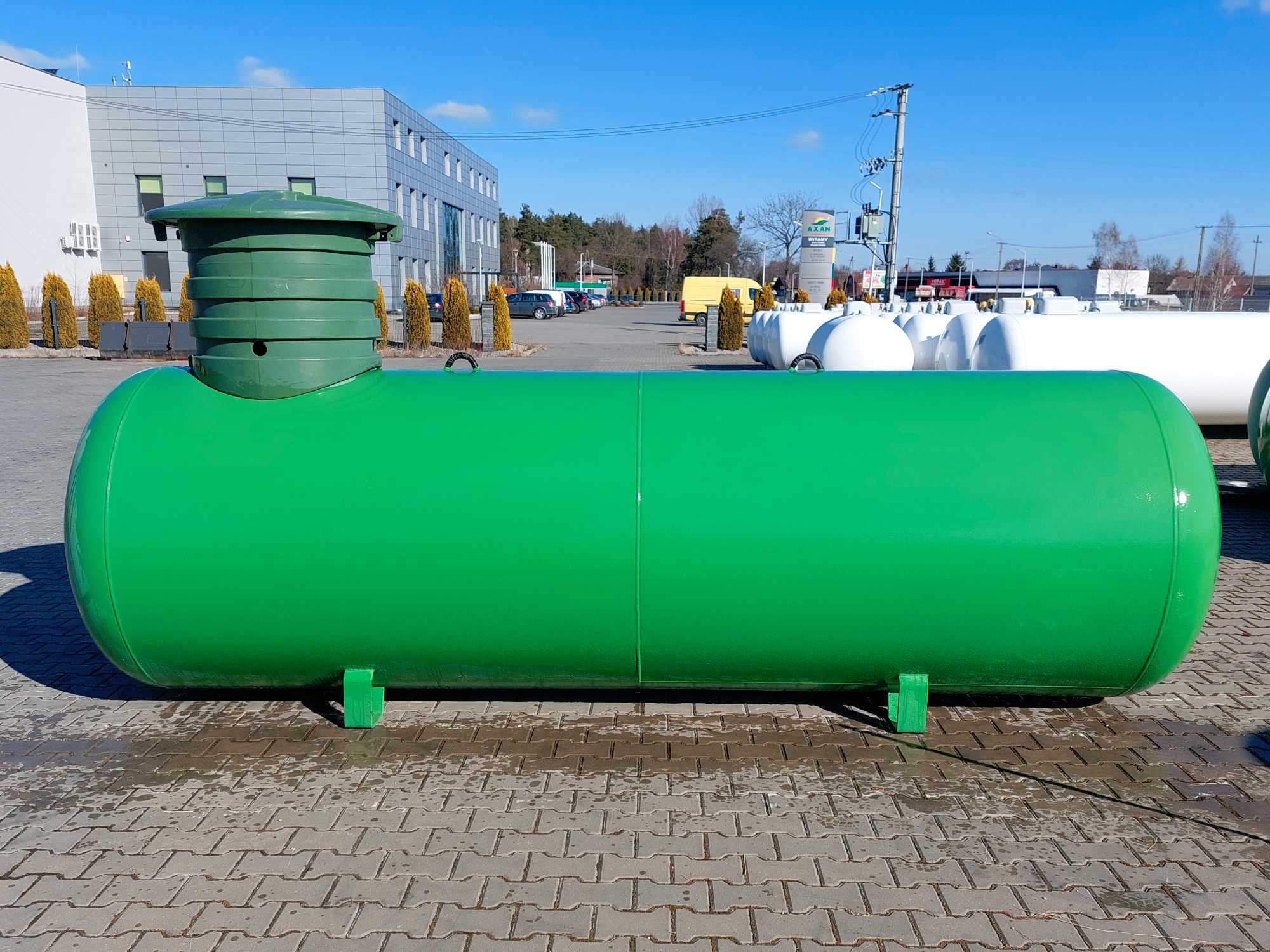 Zbiornik na gaz propan LPG wraz z instalacją - 2700, 4850, 6400