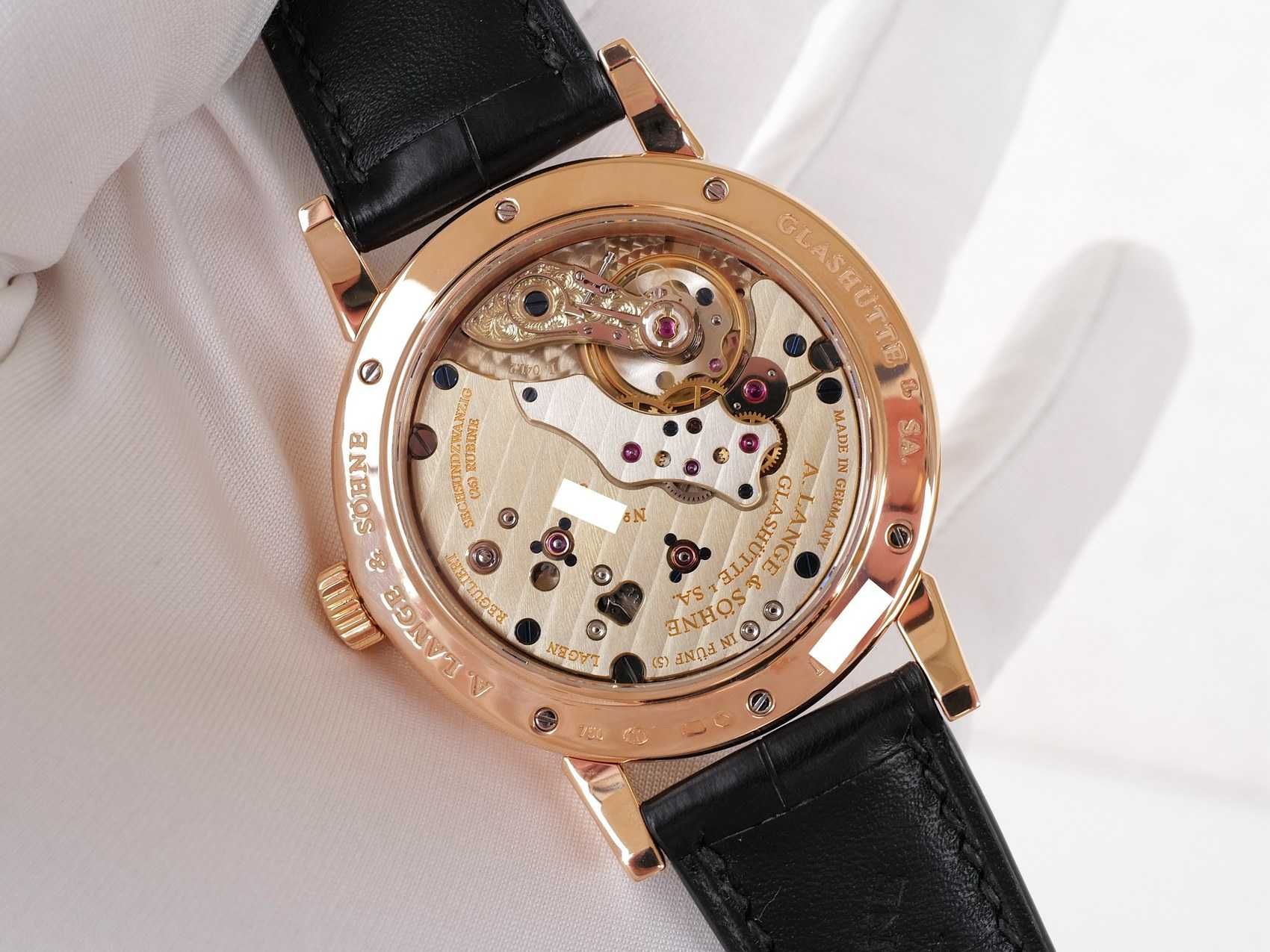A. Lange & Söhne Richard Lange 40.5 Manual Wind 18k Rose Gold