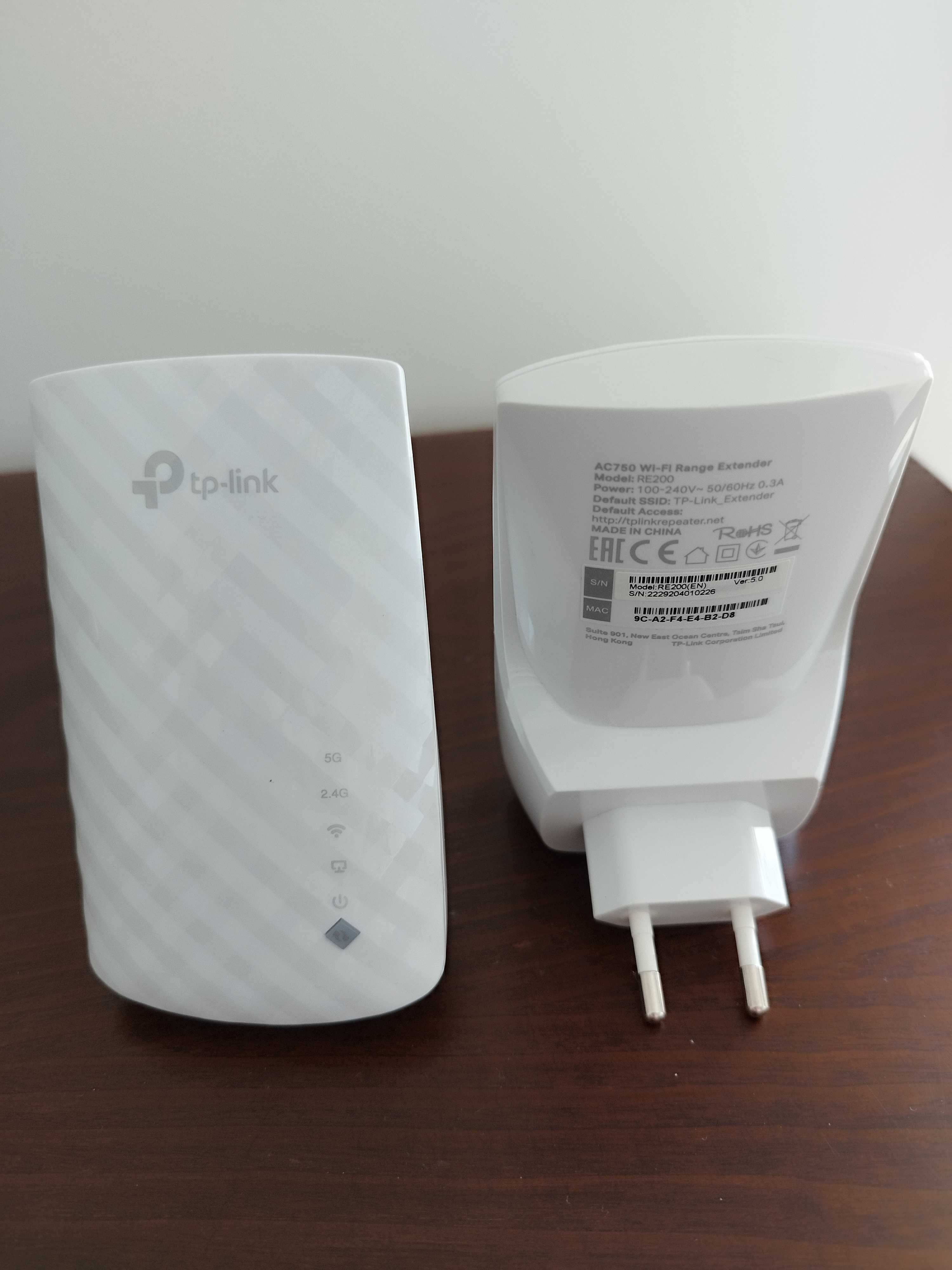 Extensores de rede TPlink como novos