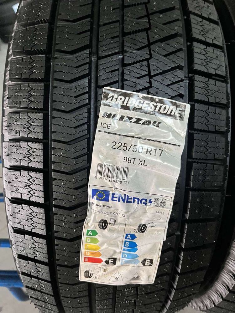 225/50/17 R17 Bridgestone Blizzak Ice 4шт нові зима