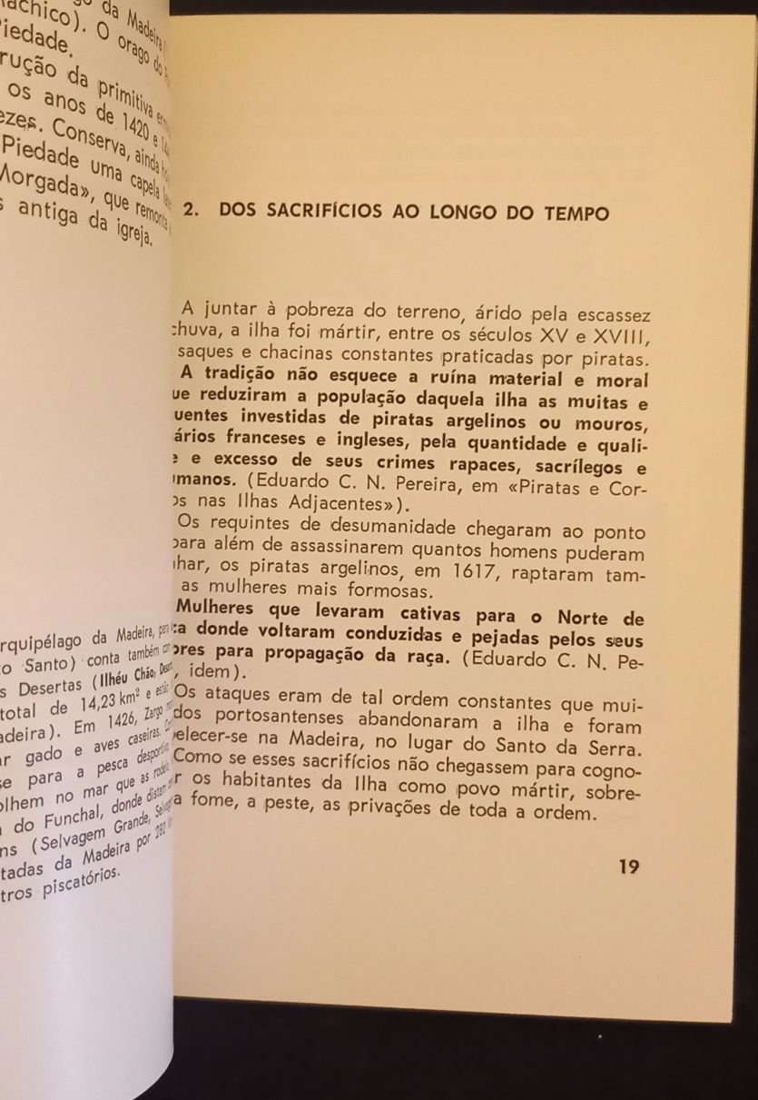 Livro de Porto Santo, Ilha da Madeira,, "A Ilha Morena"