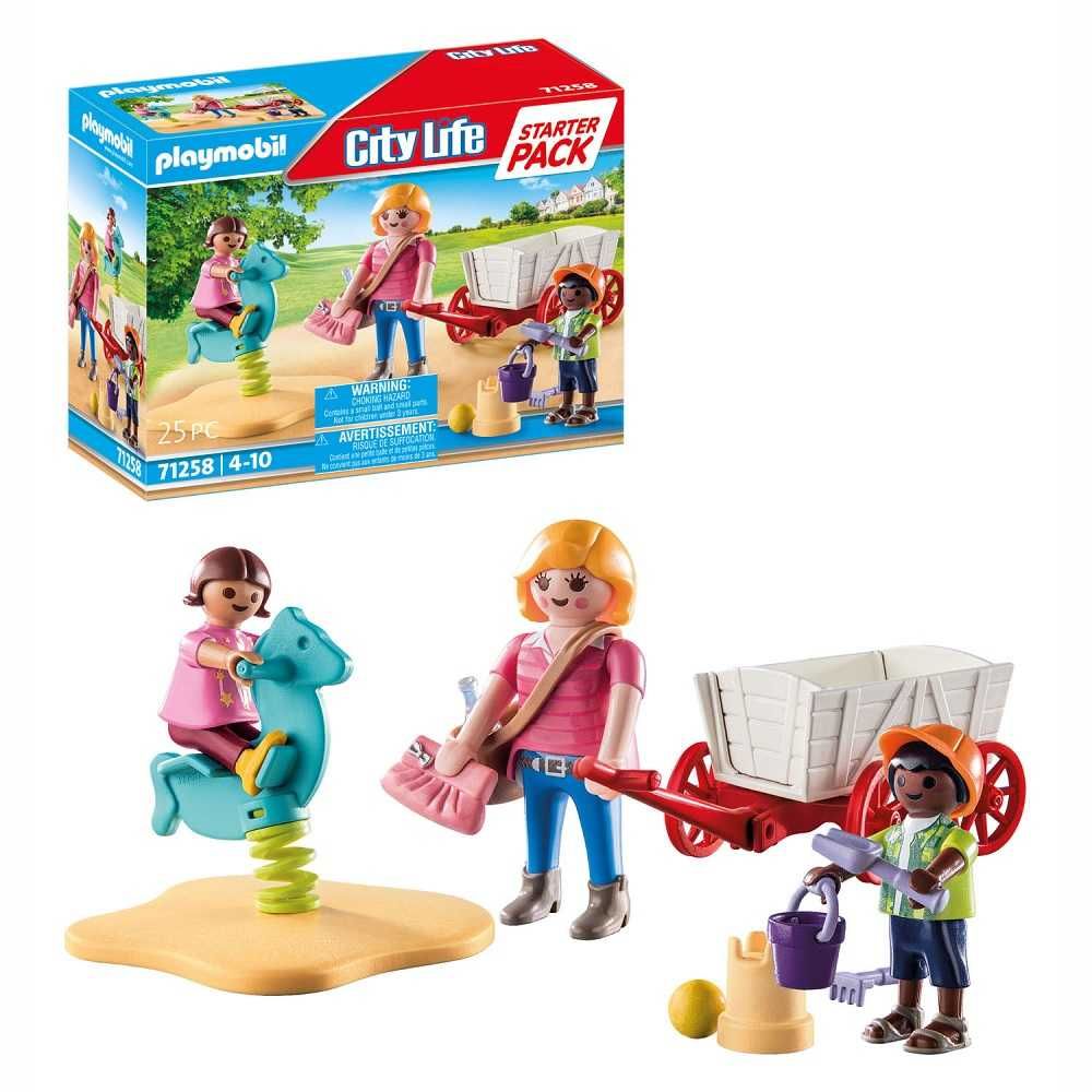 Playmobil City Life 71258 Starter Pack Opiekunka z wózkiem