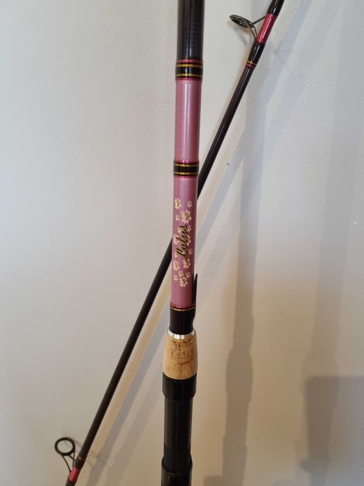 Różowy Zestaw karpiowy PROLOGIC LOTUS 360cm + kołowrotek