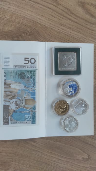 Zestaw numizmatyczny Jan Paweł II