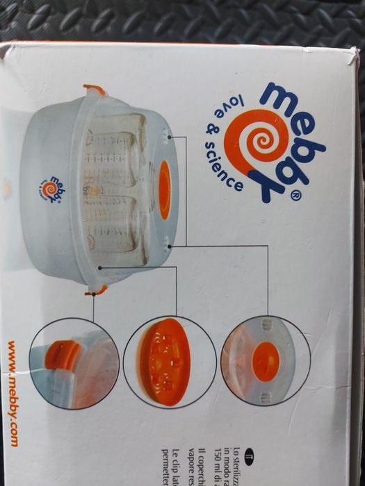 Sterylizator do mikrofalówki na butelki