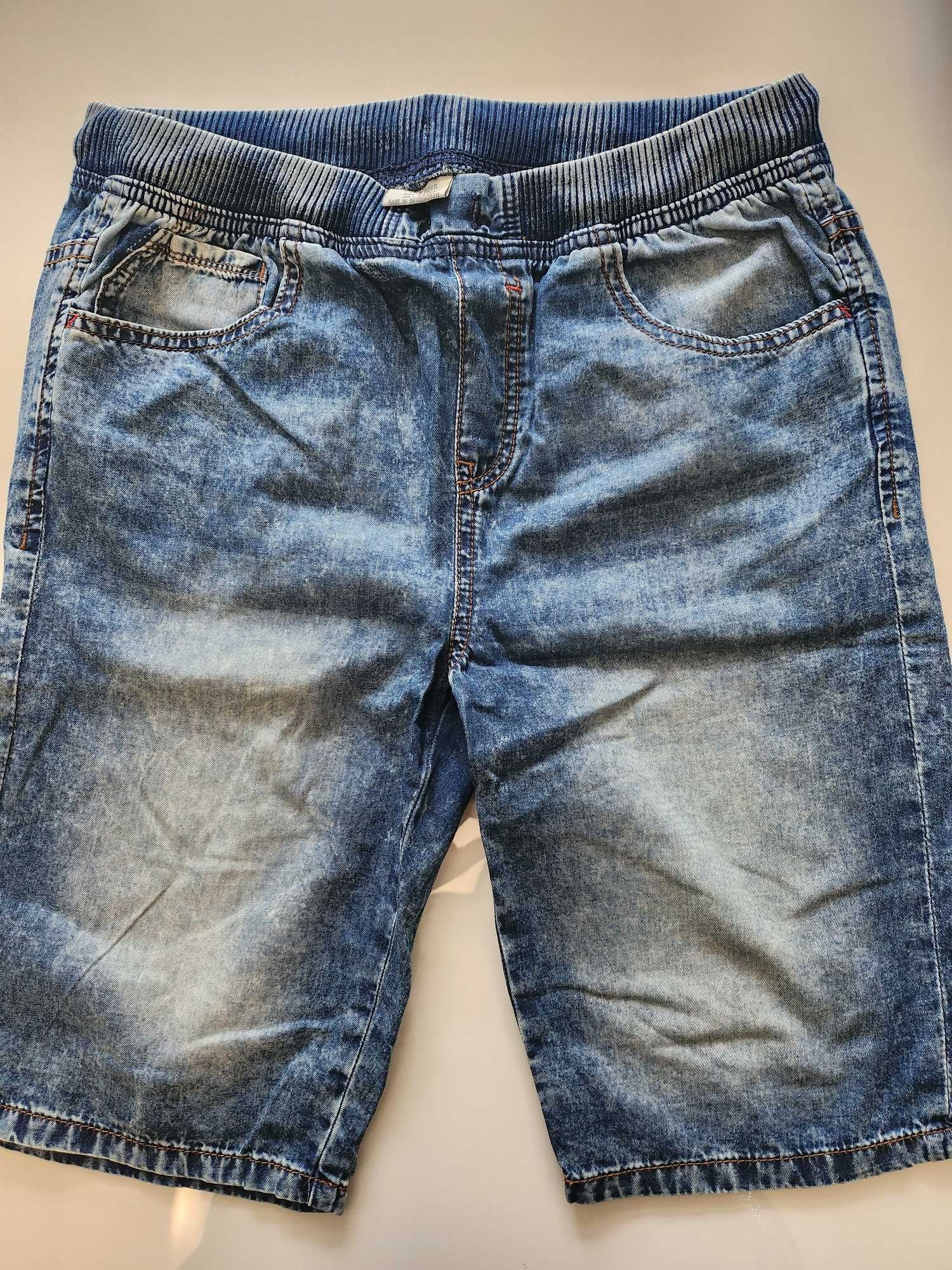 Spodenki jeans chłopiec Zara boys 164 cm 13 14 lat