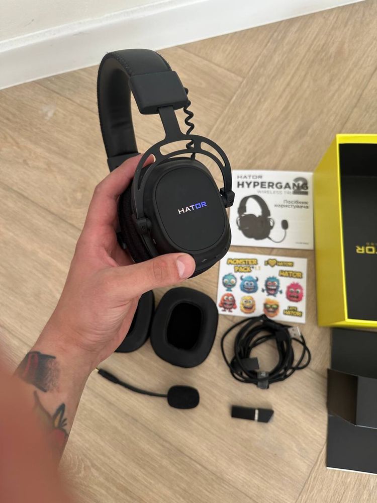 hator hypergang 2 wireless tri-mode