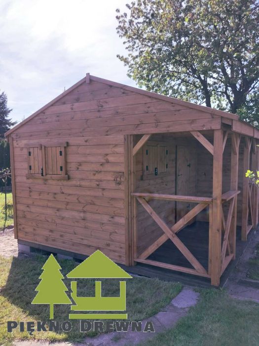 Domek Letniskowy / Domek Działkowy 5x4 Radek   SZYBKA REALIZACJA