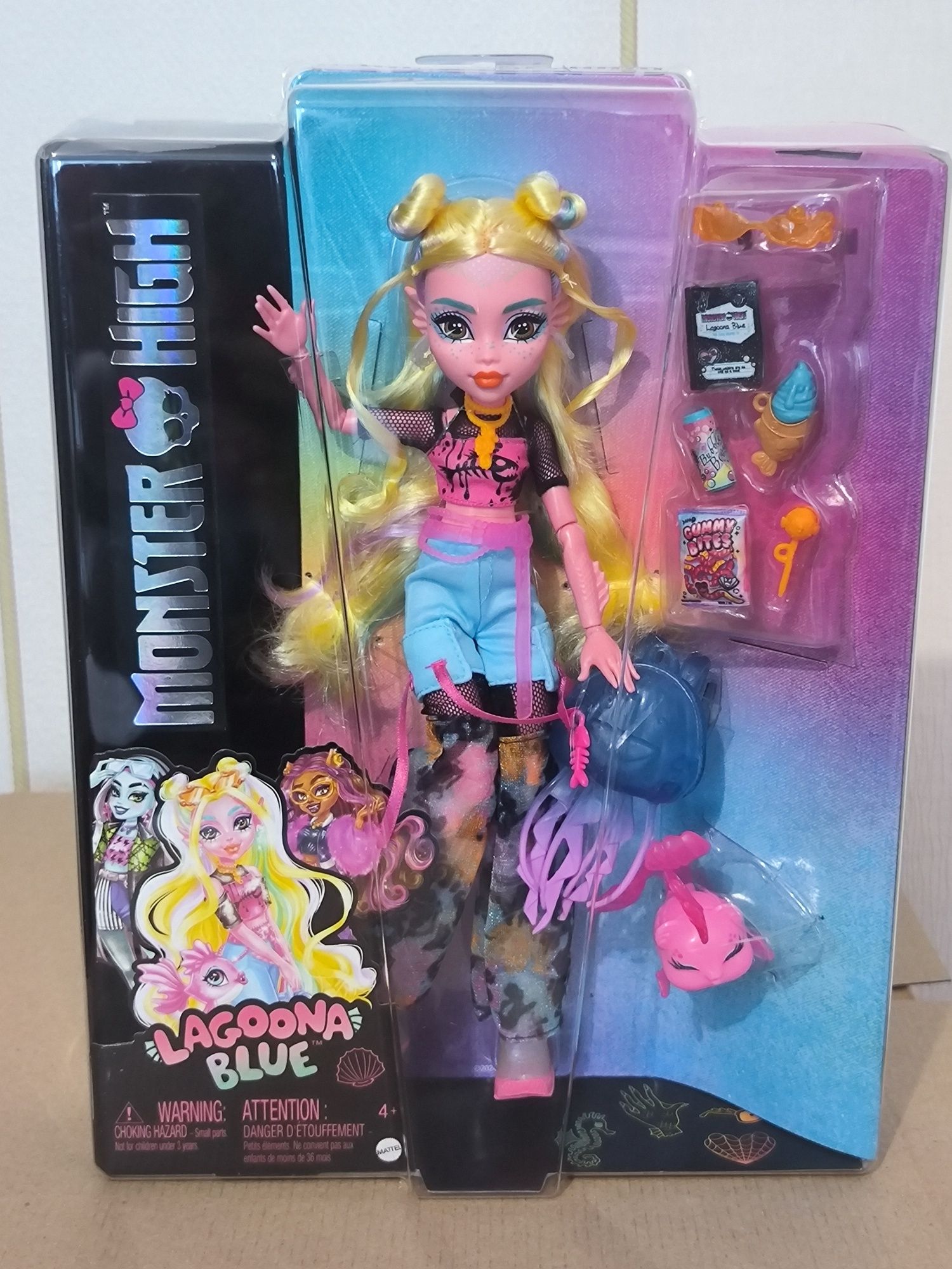 Monster High Lagoona Blue Лялька Монстер Хай Лагуна Блю з вихованцем