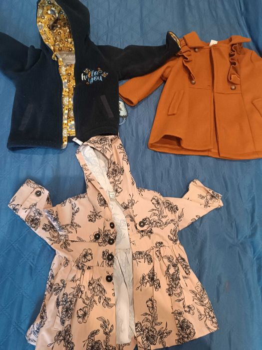 Paka ubranek 68-74 jesień zima wiosna dla dziewczynki