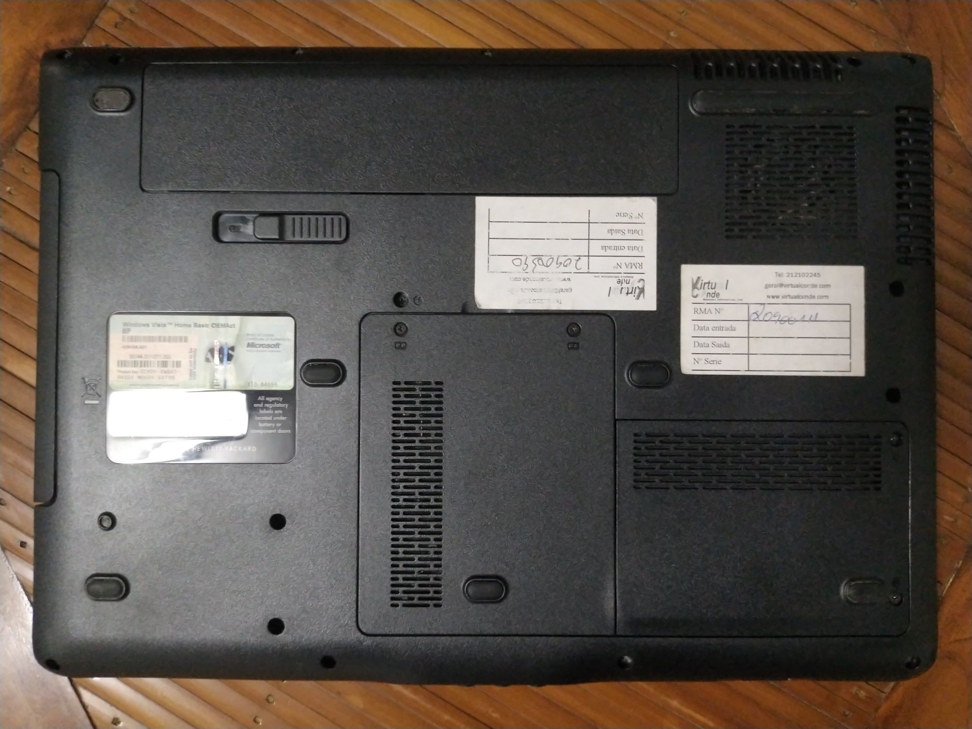 Portátil HP Pavillion dv6000 (Avariado)