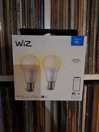 Conjunto de 2 lâmpadas  inteligentes Wiz Wi-fi