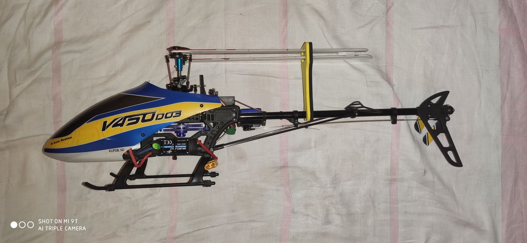 Walkera 450 New V450d03 6ch 3d Fly