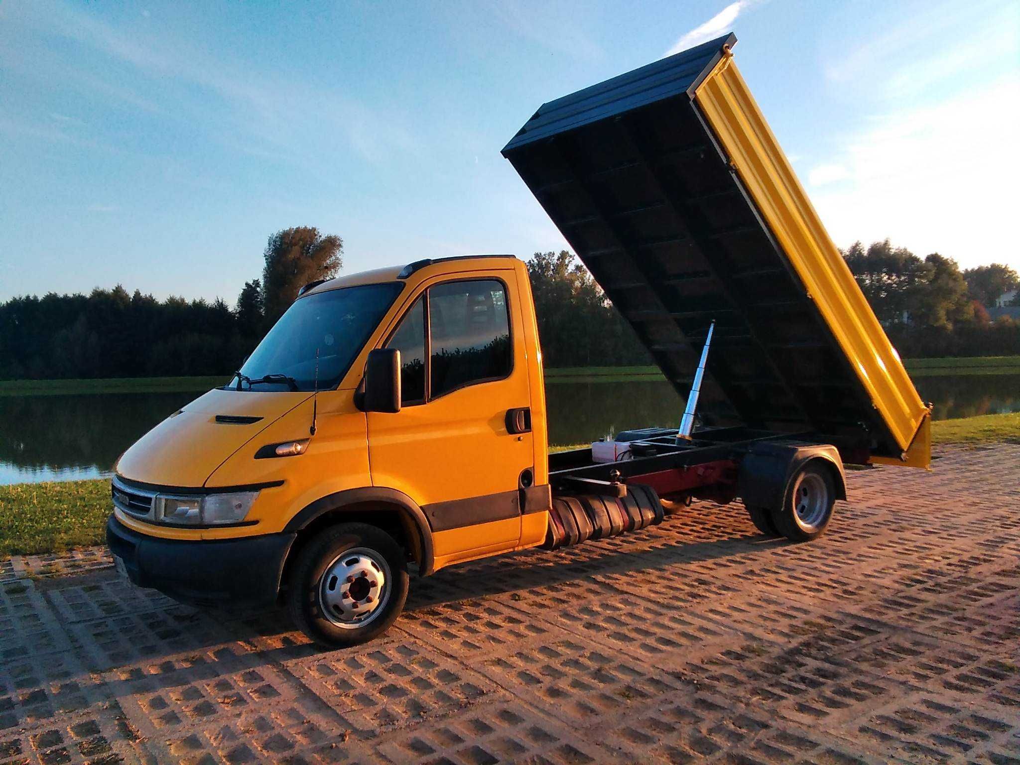 Nowa Zabudowa Iveco Daily 35C15 07 R Wywrotka 3 Strony Renault Mascott