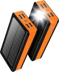 Solar Power Bank Зарядное устройство на 30000 мАч