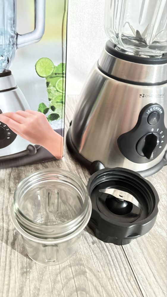 Blender Rosenberg SW-1380: 2-i-1  i mlynek