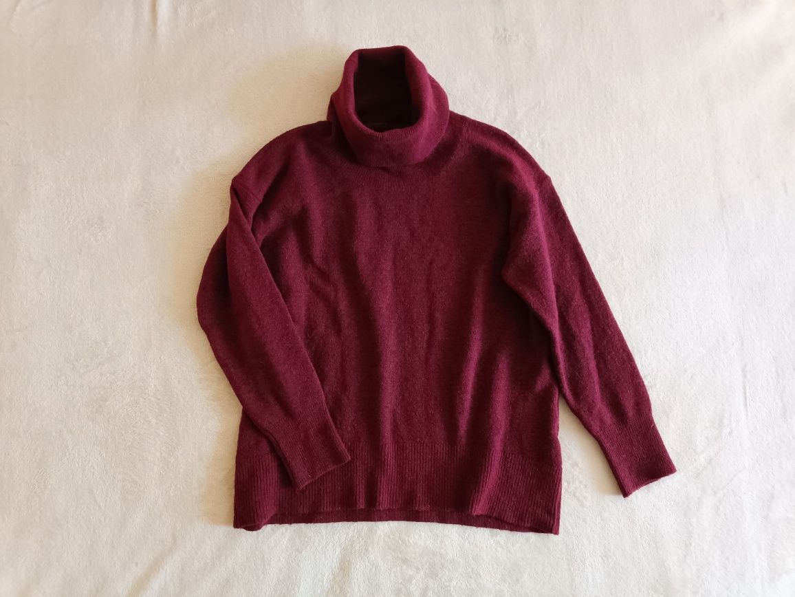 Massimo Dutti p.S/M оригінальний светр із суміши вовни
