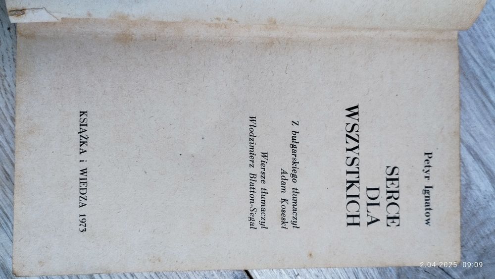 Serce dla wszystkich Petyr Ignatow