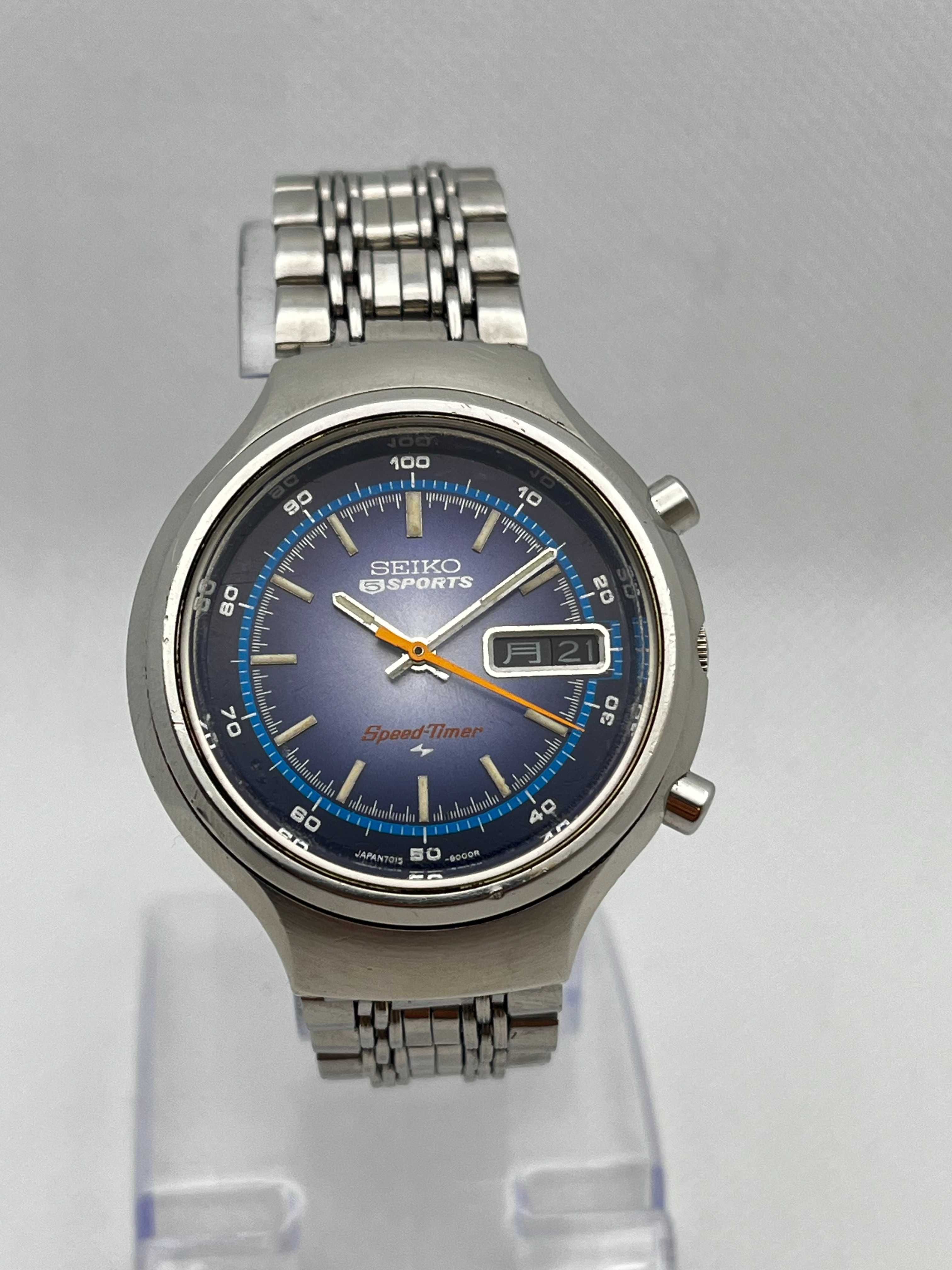 Seiko 5 Sports Speed-timer 7015 Chronograph 1973r
