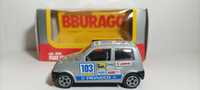 Fiat Cinquecento Rally Bburago burago 1 43
