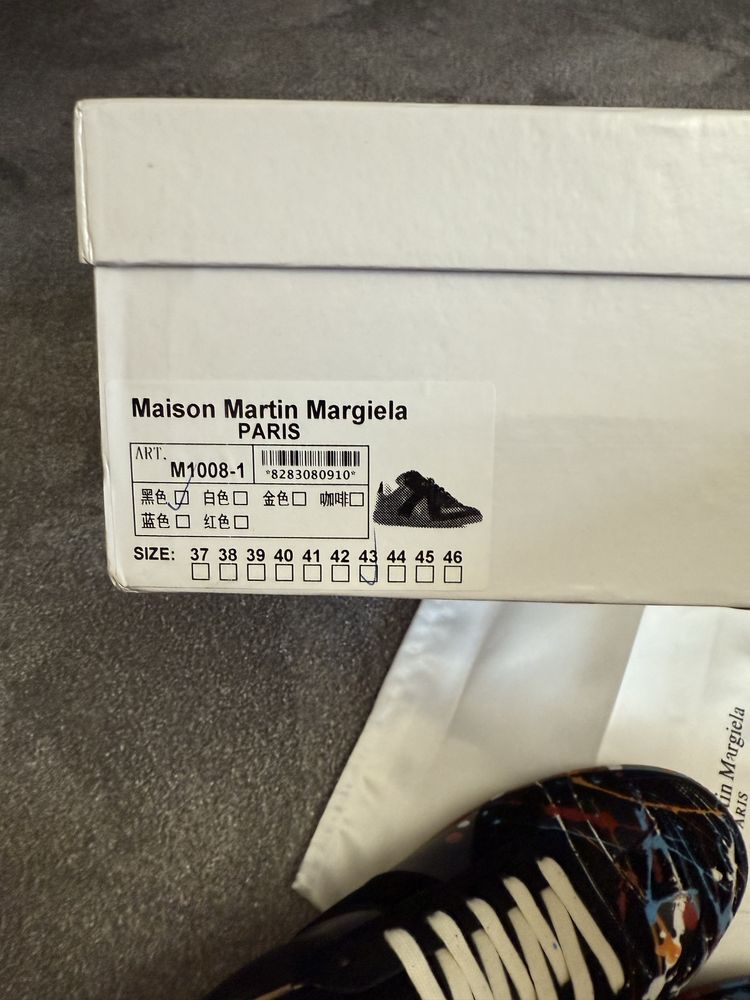 Кроссовки кеды maison margiela gats replica мейсон маржела tabi