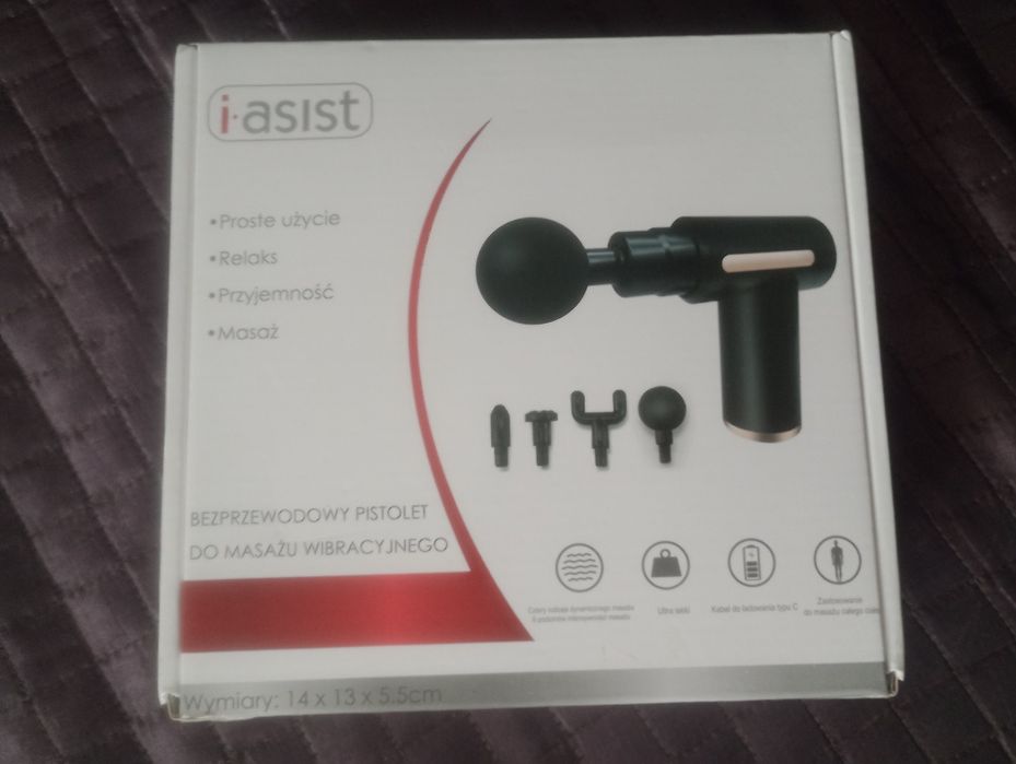 Pistolet do masażu stan bardzo dobry