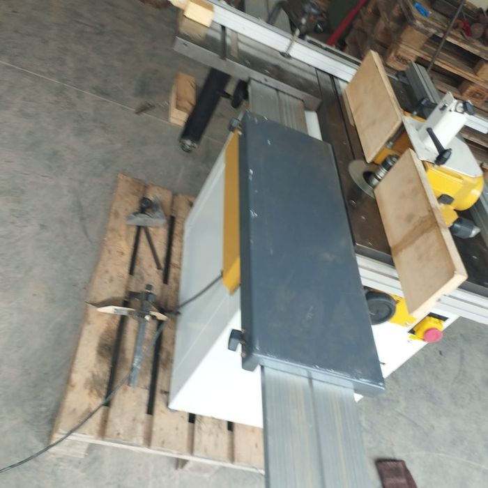 Piła tarczowa formatowa do drewna frezarka piło posuw 3 i 4 rolkowy