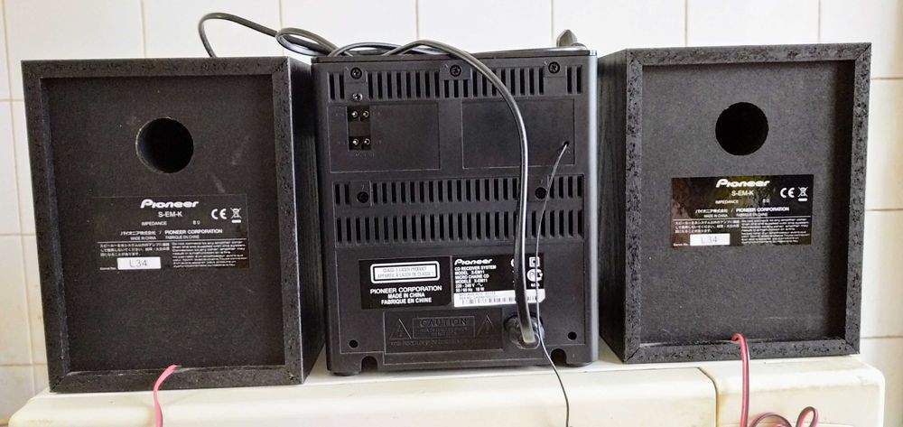 Aparelhagem Hi-FI Pioneer.