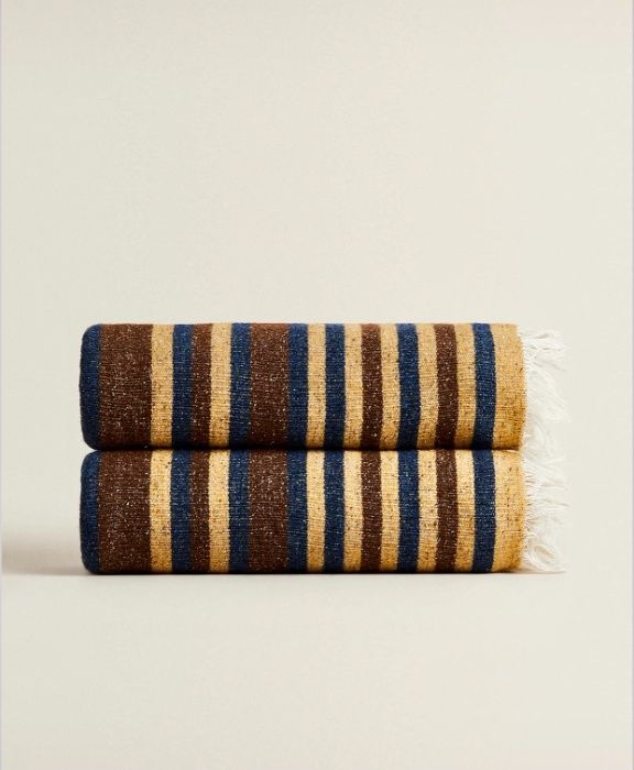 Manta Lâ Franjas Zara Home NOVO
