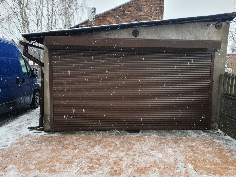 Brama Rolowana 77 Brąz