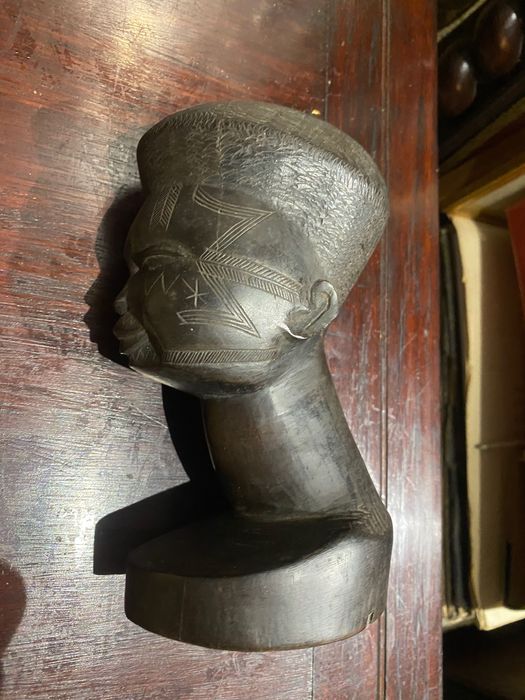 Escultura Maconde Moçambique 17 cmAnos 60