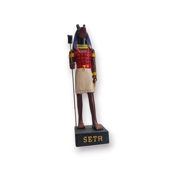 Estatueta “Seth” – Mistérios dos Deuses Egípcios (Salvat)