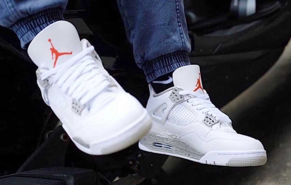 Buty-Trampk-Jordan 4 retrotechwhiteOre R.40