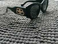 Okulary BB w stylu Balenciaga