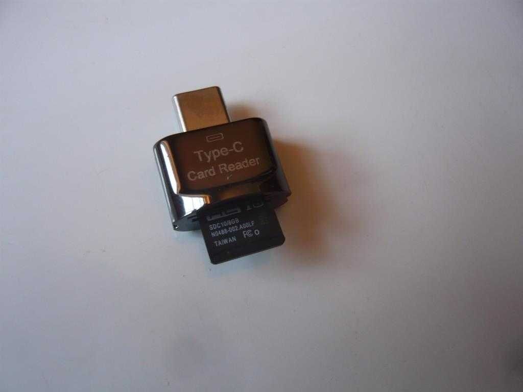 Leitor cartão MicroSD Type C