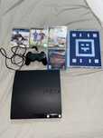 Playstation 3 com comando em perfeito estado + 4jogos