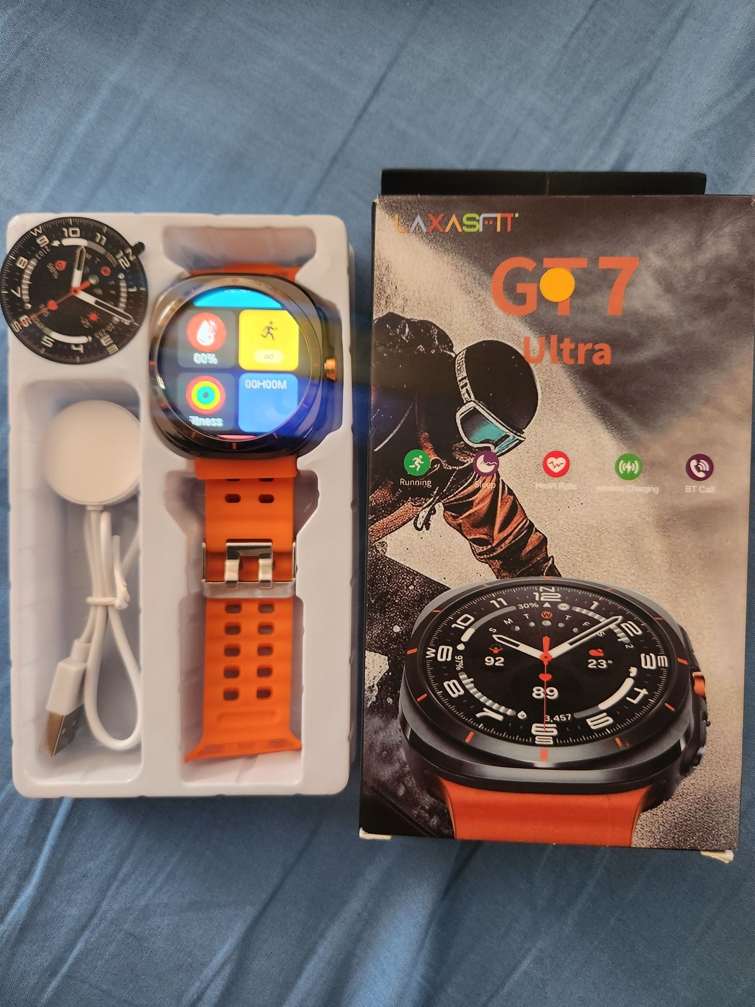 Smartwatch G7 ultra novo