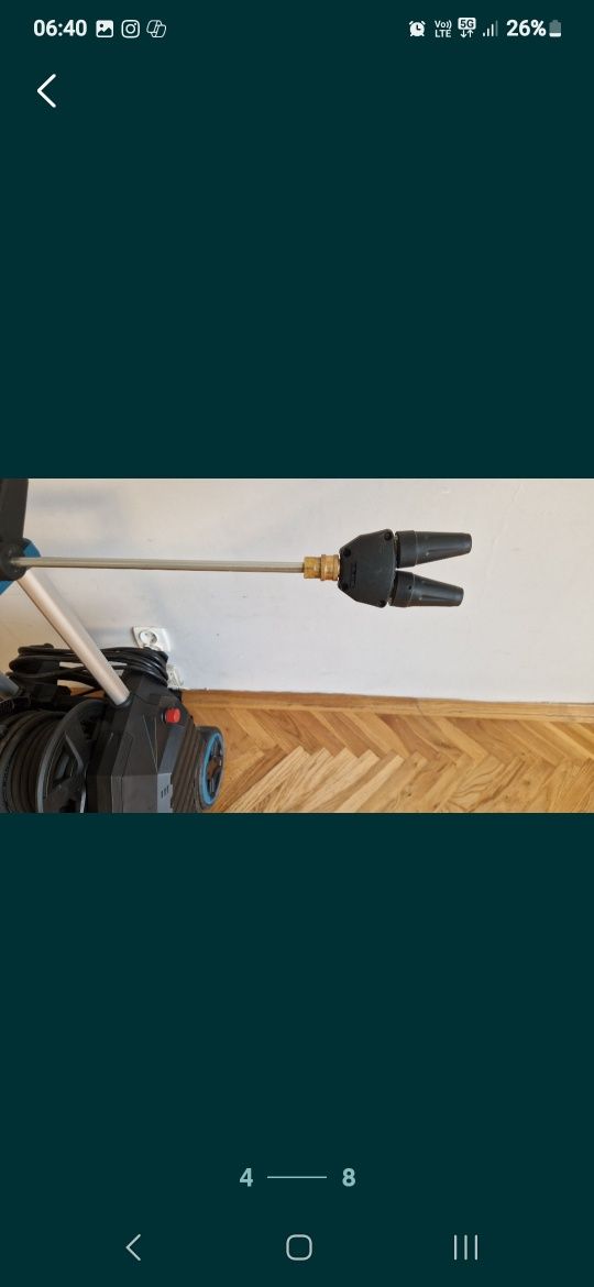 Myjka ciśnieniowa erbauer 3000w 180bar