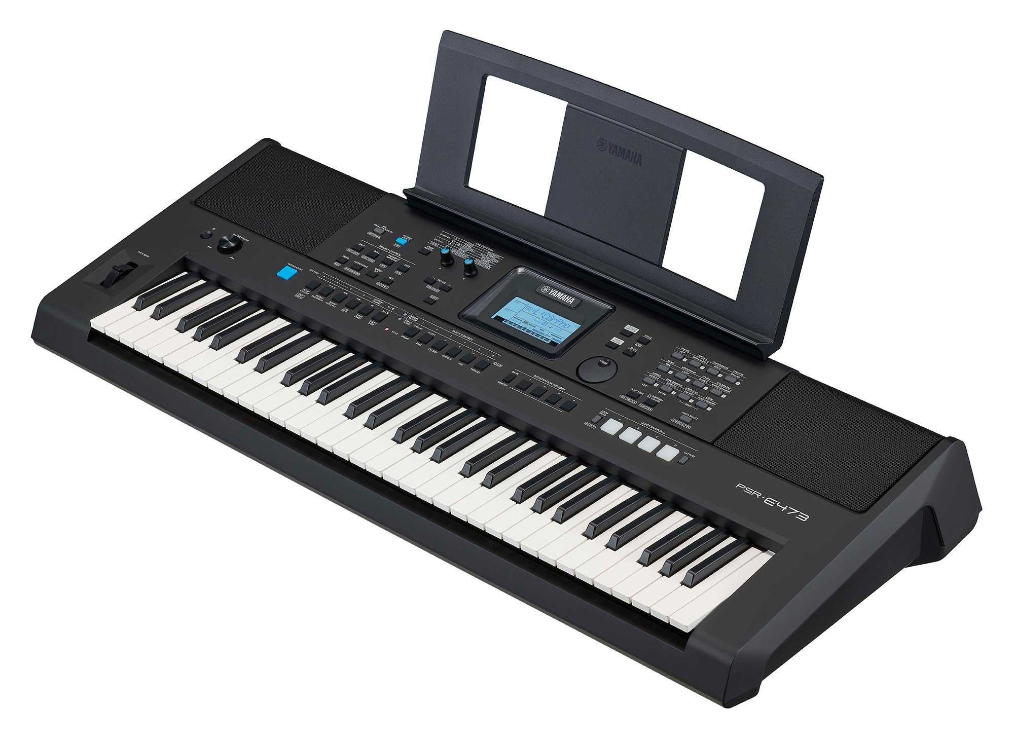 Keyboard YAMAHA PSR-E473 Super zestaw / NOWY / PSR E473 / PSR E-473