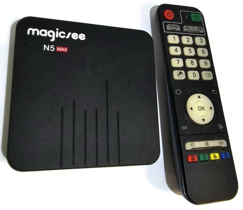 Odtwarzacz multimedialny MAGICSEE N5 MAX AndroidBox