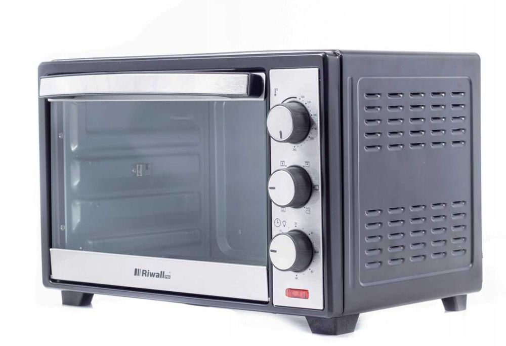 Mini Piekarnik Elektryczny Wolnostojący Grill Rożno RIWALL - WYPRZEDAŻ