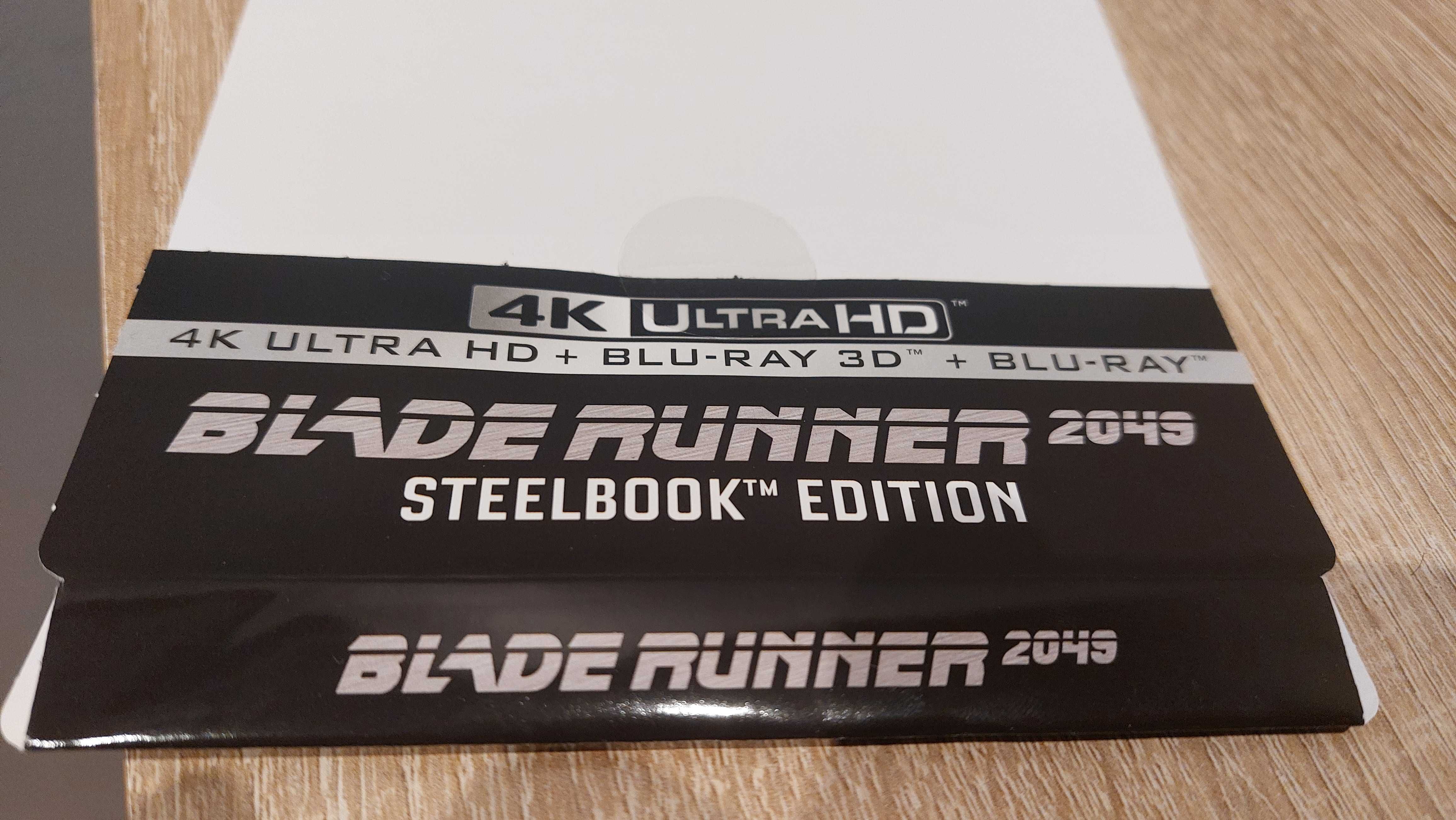 Blade Runner 2049 steelbook Blu-Ray 4K + Blu-Ray 3D