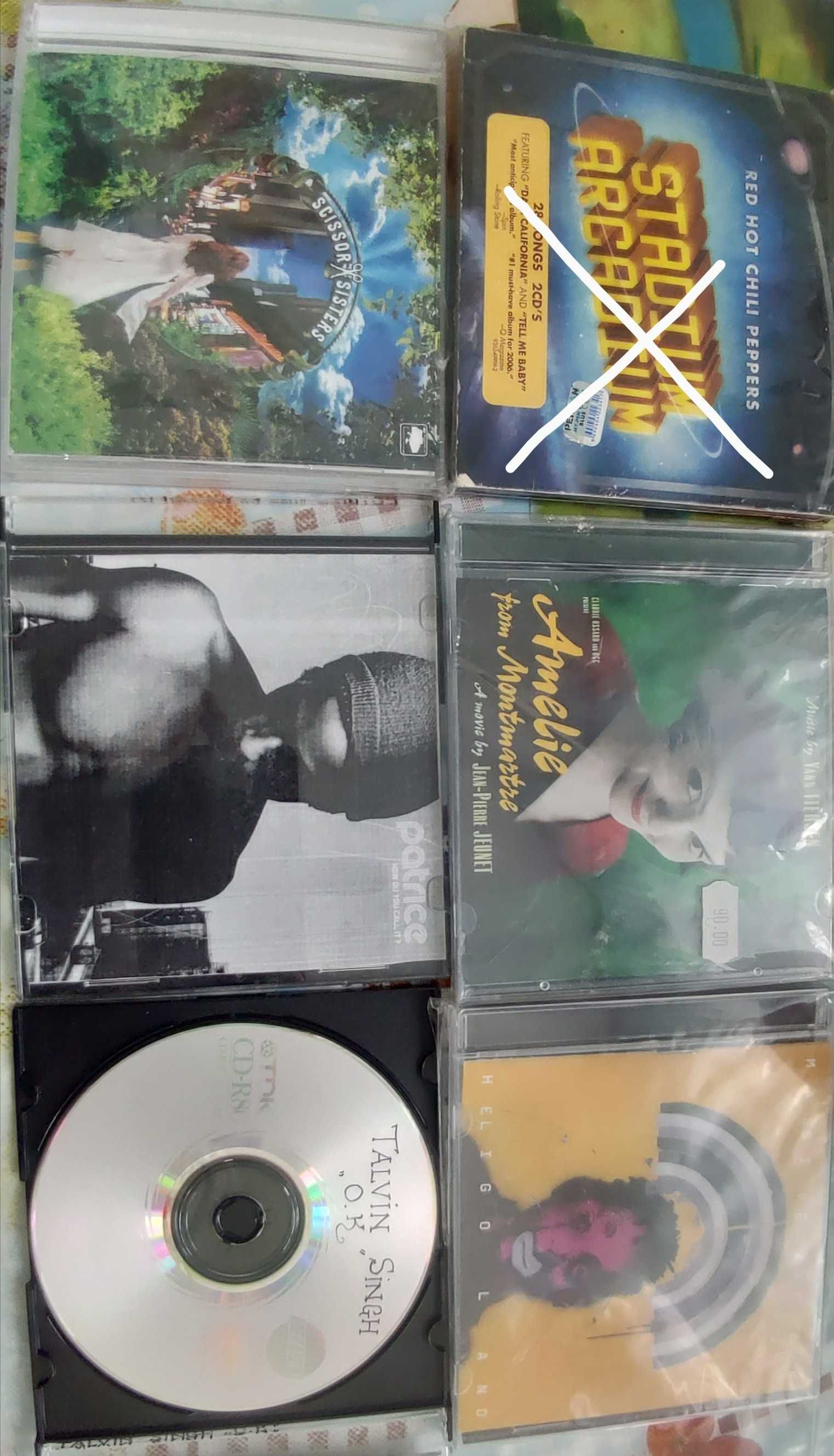 CD диски разных направлений музыки