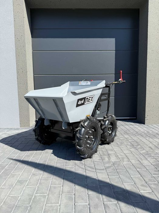 Taczka 300kg 400kg wozidło spalinowe Loncin 4,5 KM budowlane ogród 4x4