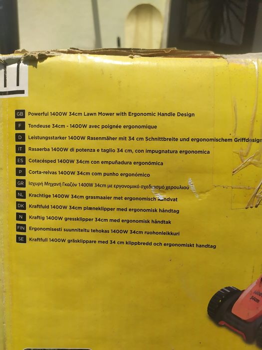 Cortador de relva black Decker