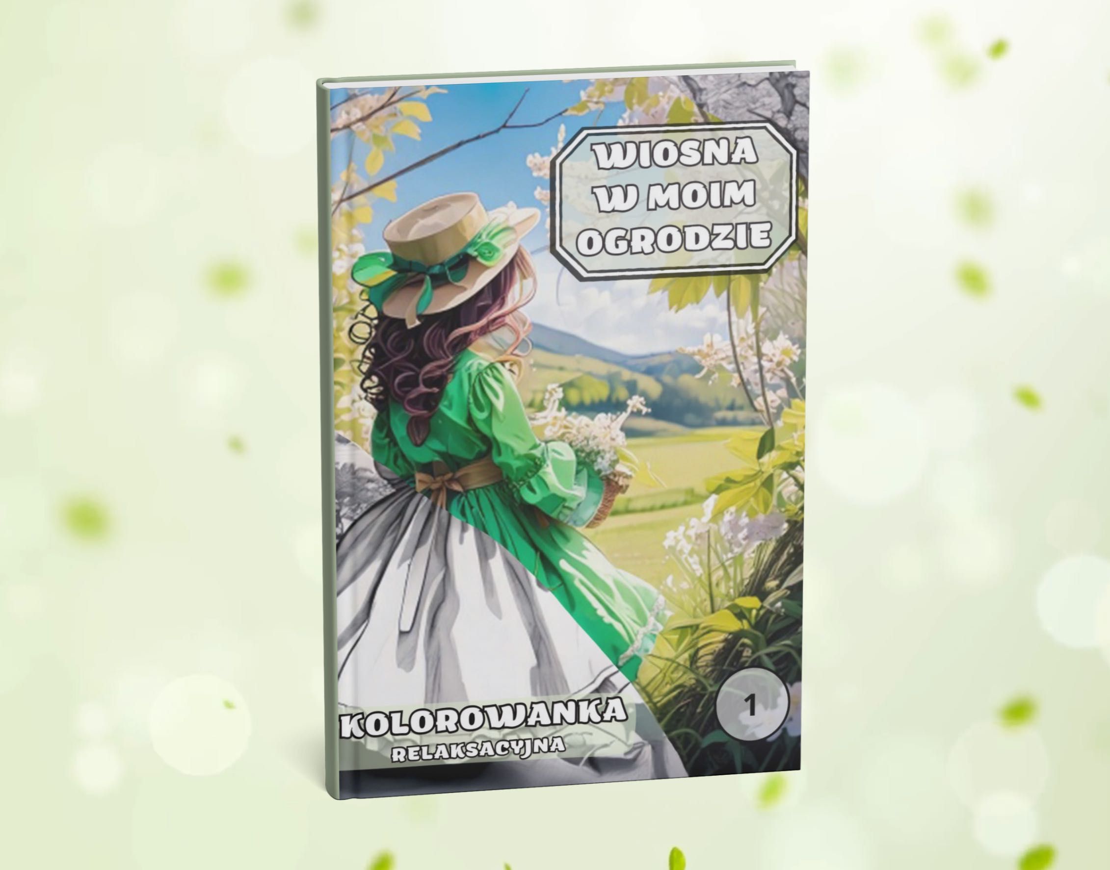 Wiosna w moim ogrodzie – Kolorowanka relaksacyjna