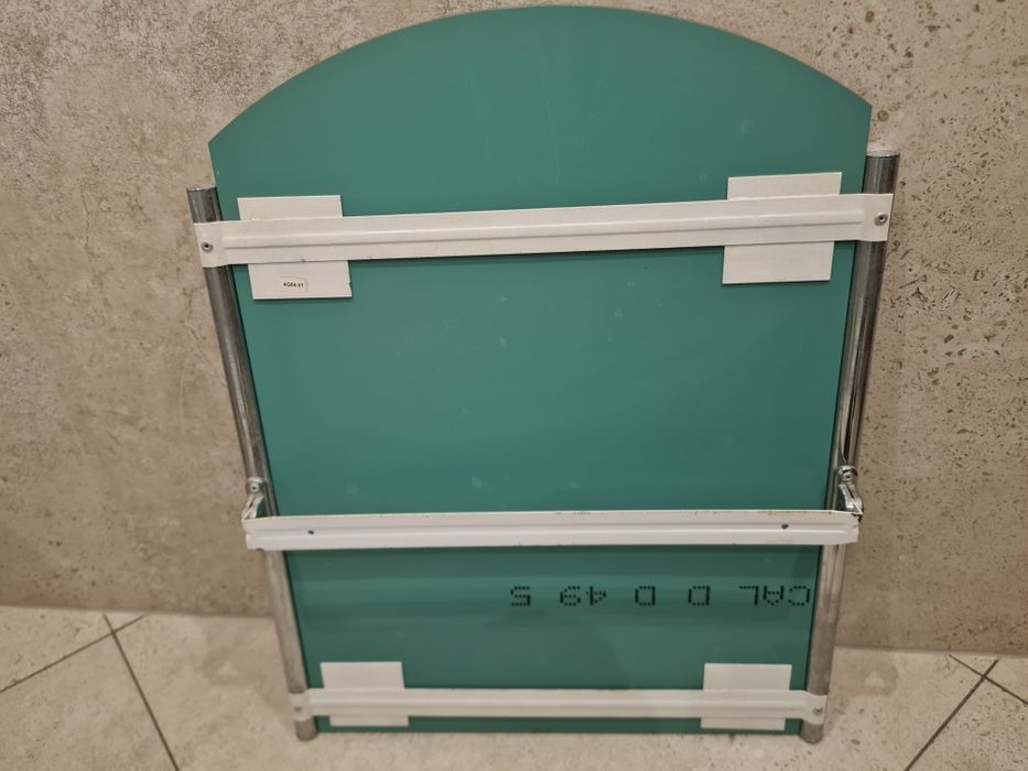 Zestaw łazienkowy lustro, półka, uchwyt, haczyk