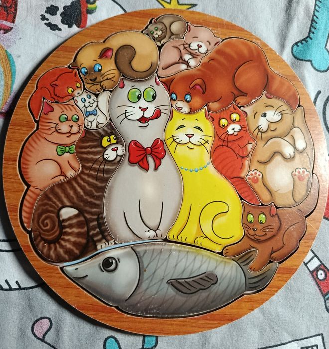 Дерев'яні розвиваючі ігри, вкладиші