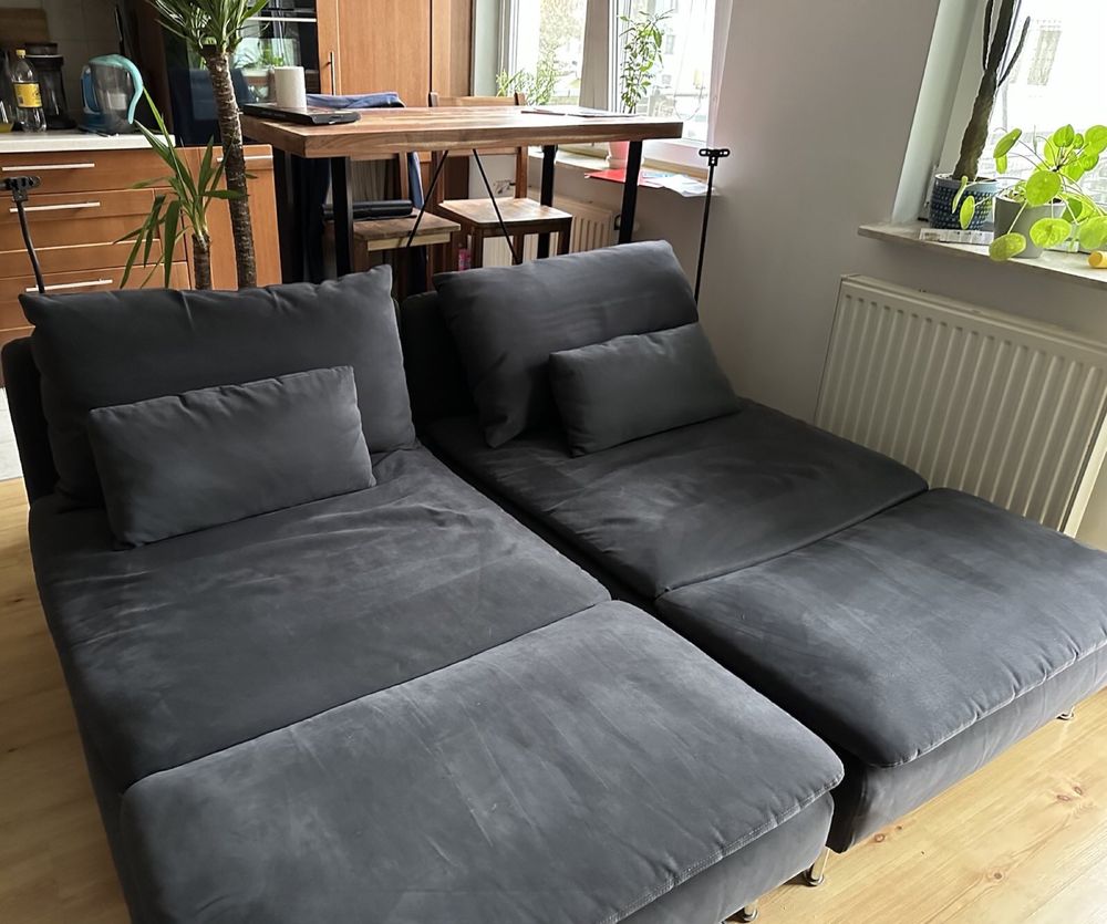 Sofa Ikea Soderhamn, zestaw 3 elementy